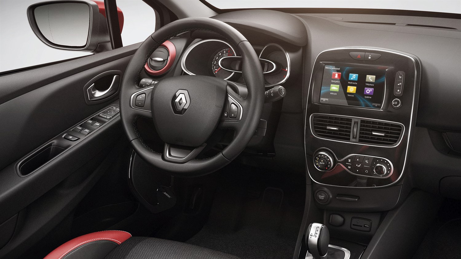 Renault CLIO - design intérieur - tableau de bord