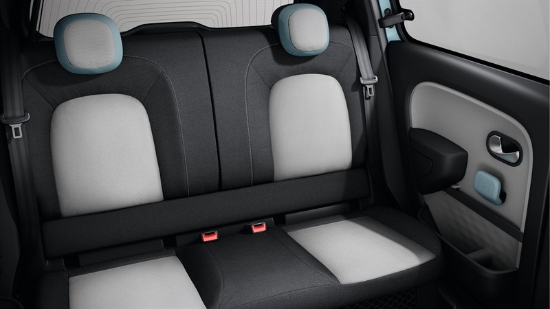 Renault TWINGO - Design intérieur - Sièges arrière