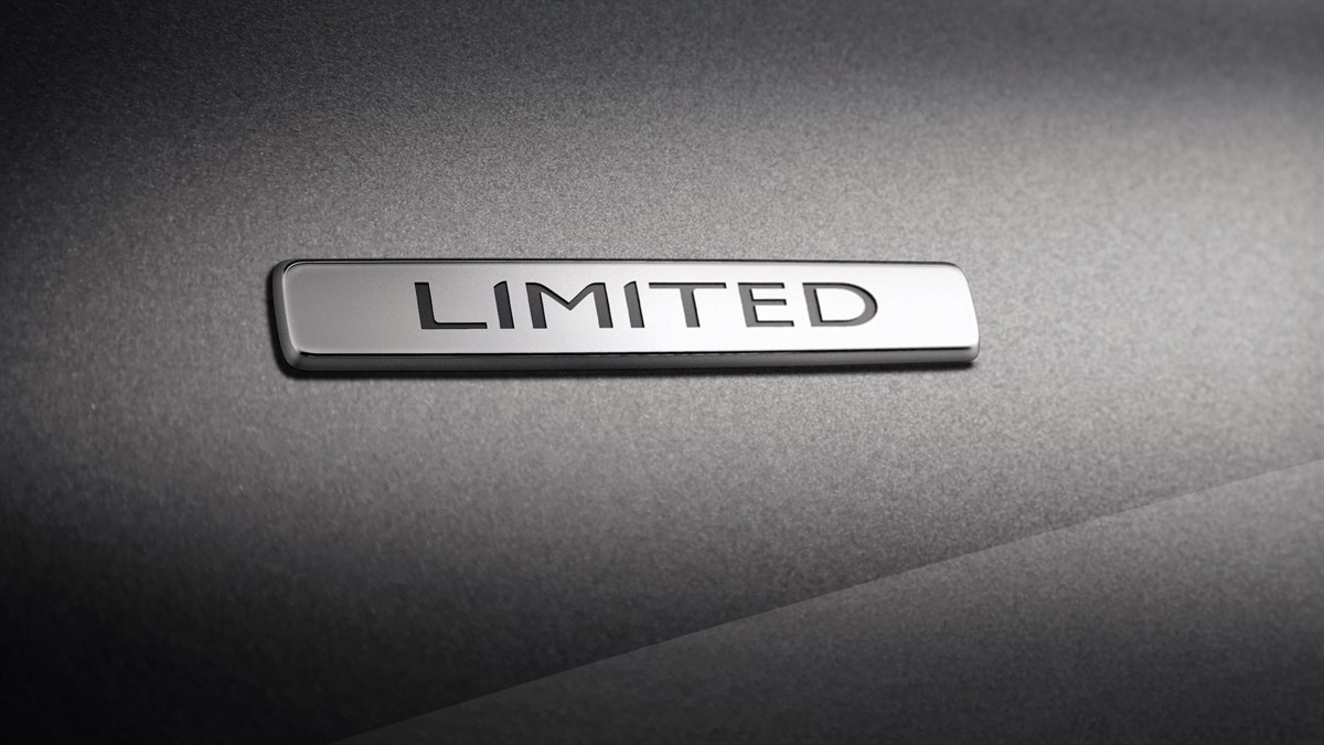 Renault ZOE Limited - Zoom sur le badge Limited