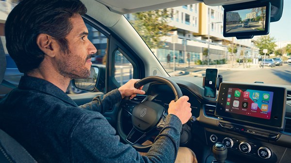Renault Kangoo Van E-Tech 100% electric - easylink multimedia system