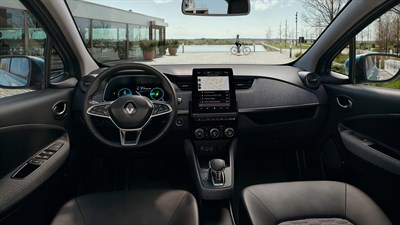 Renault ZOE intérieur planche de bord