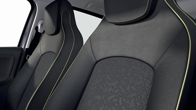 Renault ZOE intérieur, places avant et arrière