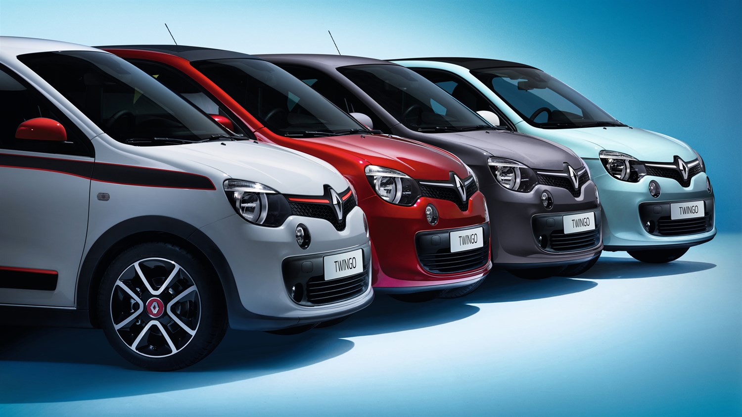 Renault TWINGO - Gamme de couleurs des véhicules